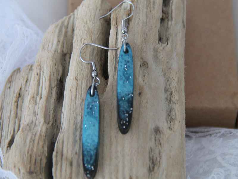 Σκουλαρίκια Night In Ocean - Εικόνα 2