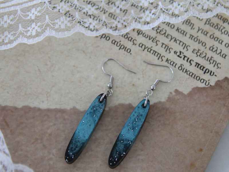 Σκουλαρίκια Night In Ocean - Εικόνα 4