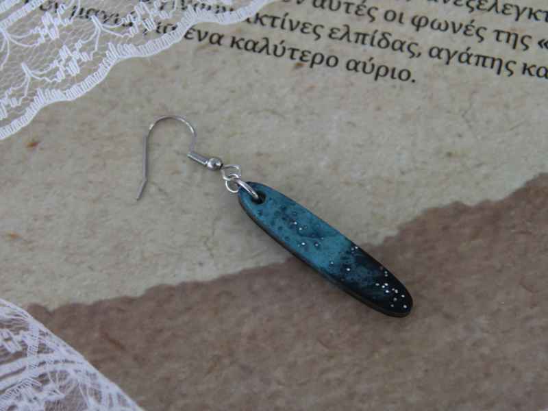 Σκουλαρίκια Night In Ocean - Εικόνα 3