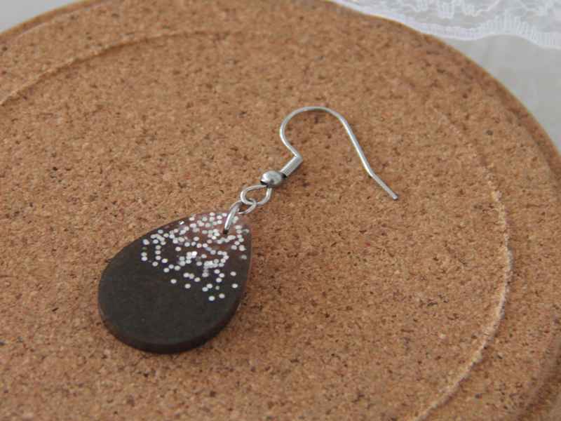 Σκουλαρίκια "Pink Drops" - Εικόνα 2