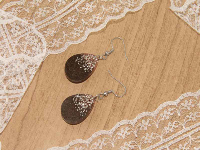 Σκουλαρίκια "Pink Drops" - Εικόνα 4